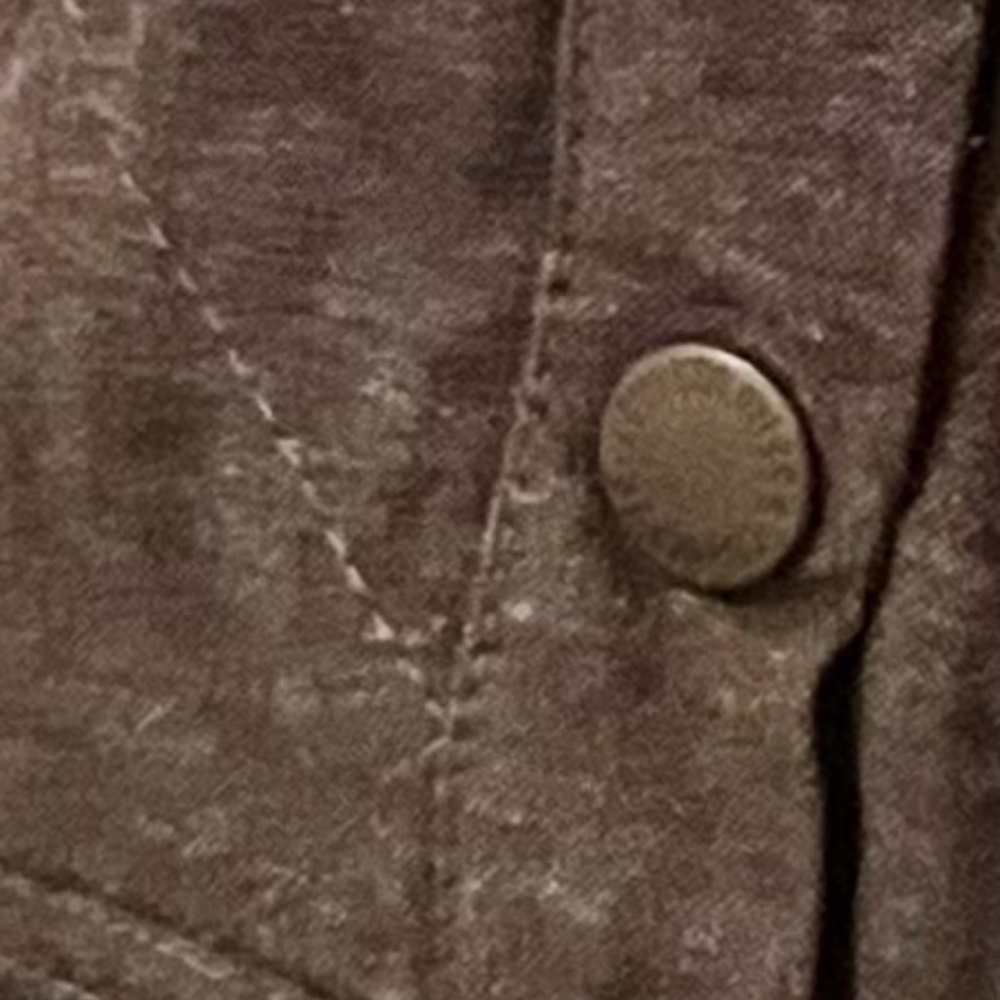 Levi's Men's Charcoal Gray Quilted Shirt Jacket L - Picture 10 of 13